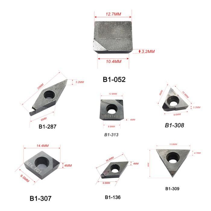 Executive Betel Diamond PCD Pahat Bubut Diamond Pahat Bubut Alumunium