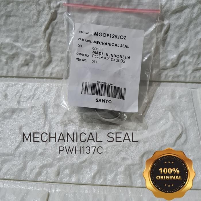 SANYO SPAREPART MECHANICAL SEAL UNTUK POMPA TYPE PW-H 137C/PH130B/138