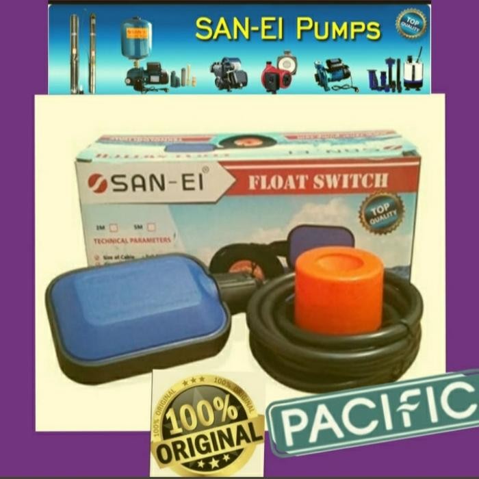 Float switch SAN EI 2M otomatis pompa celup pelampung air radar level