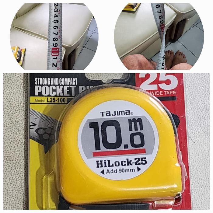 Original.. Meteran Tajima 10 Meter Japan Kualitas