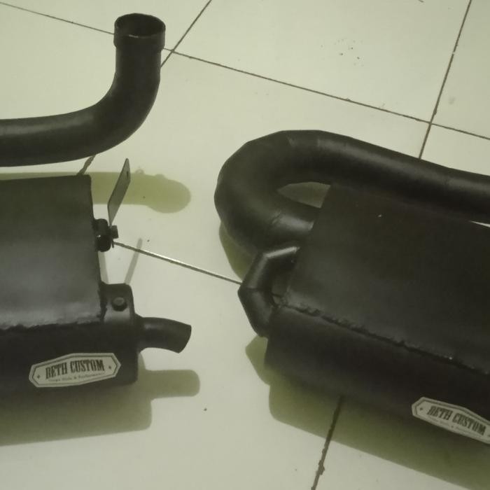 Knalpot Vespa Silent Bigbox