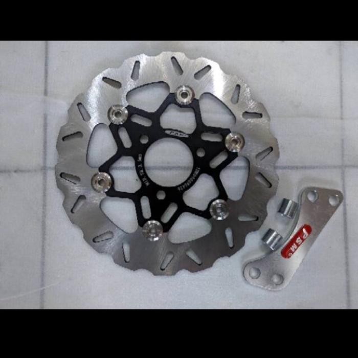 Piringan Chakram Depan Disk PSM 100%Original PSM 3Lubang+Bracket 220MM