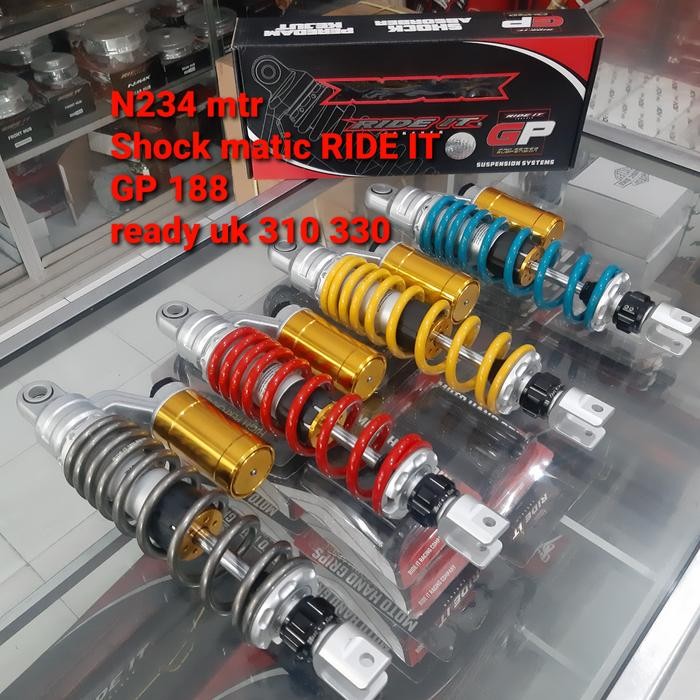 Shock tabung matic RIDE IT GP 188 Vario mio beat scoopy lexi spin