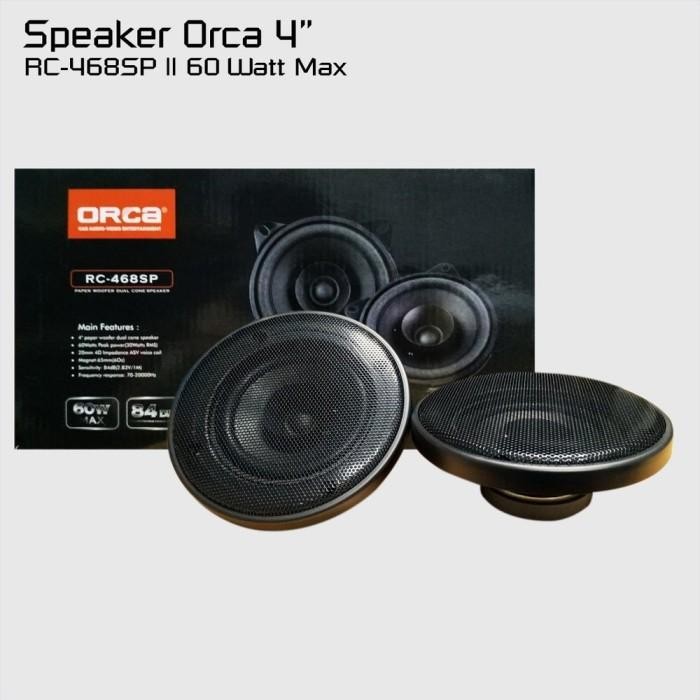 Speaker Mobil 4 inchi Universal ORCA RC 468SP ORCA RC-468SP RC 468 SP