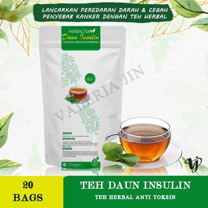 

(Expert) Teh Celup Daun Insulin Herbal Obat Diabetes, Obat