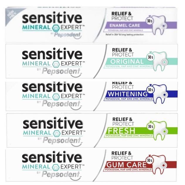 (Expert) PEPSODENT Sensitive Mineral Expert 100gr