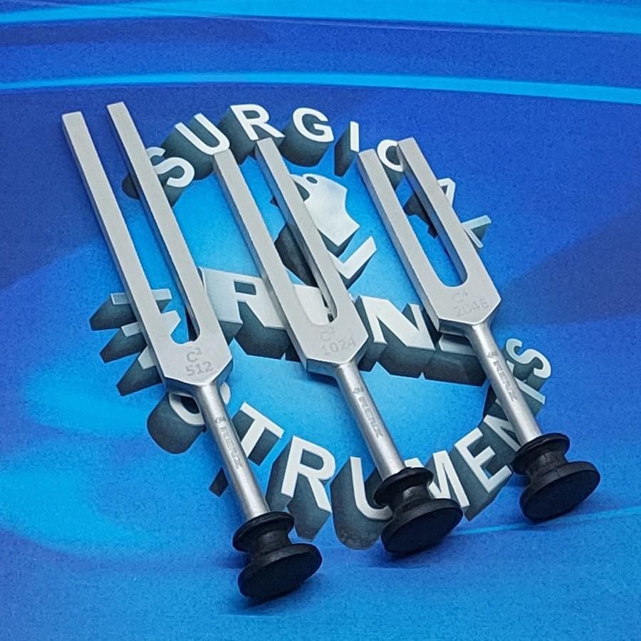 Garpu Tala Lucae Tuning Forks set of 3pcs (512 Hz , 1024 Hz , 2048 Hz ) - Renz