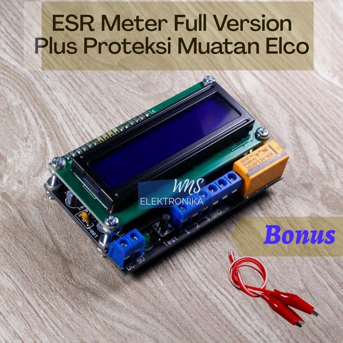 Expert ESR Meter/ESR Meter Digital/ESR Digital/ESR Meter Dengan Proteksi