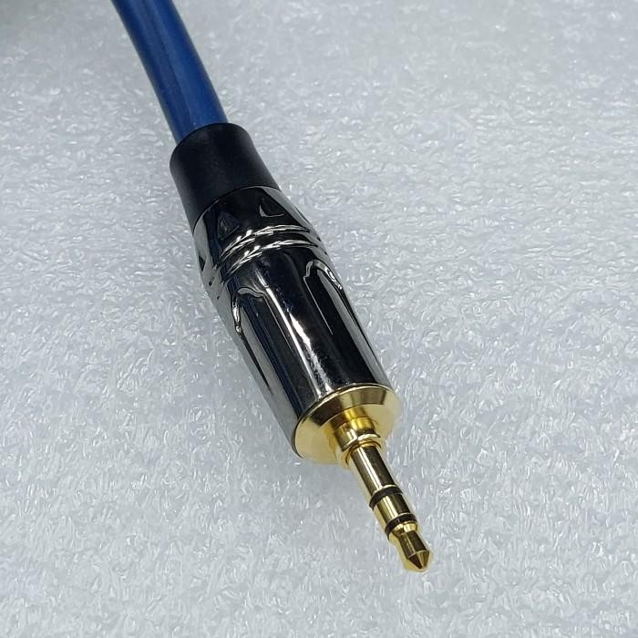 [Expret] AVPRO Digital Coaxial Cable SPDIF 3.5mm to RCA 90cm for MXQ etc BLUE