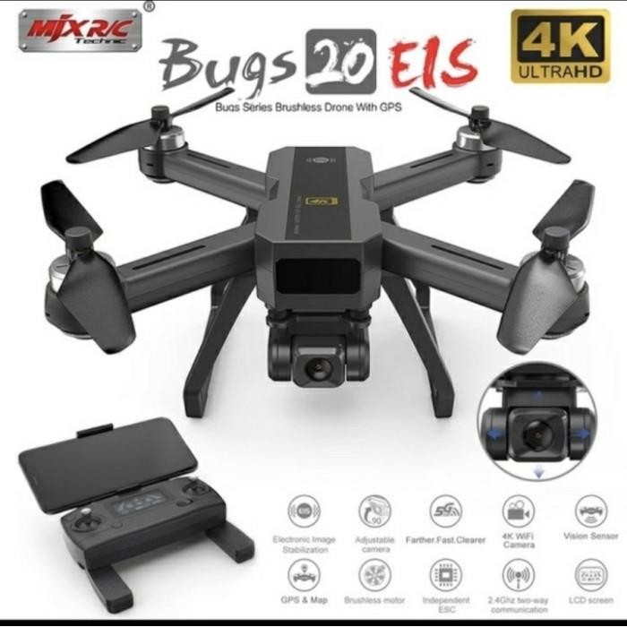 [Expret] Drone MJX Bugs 20 Eis Camera 4K Wifi 5G Optical Flow RTF