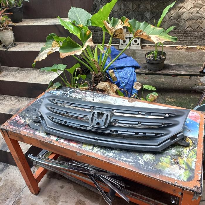 Grill Honda Freed Tampa Lis Chrome 2010 Sd 2012 Second