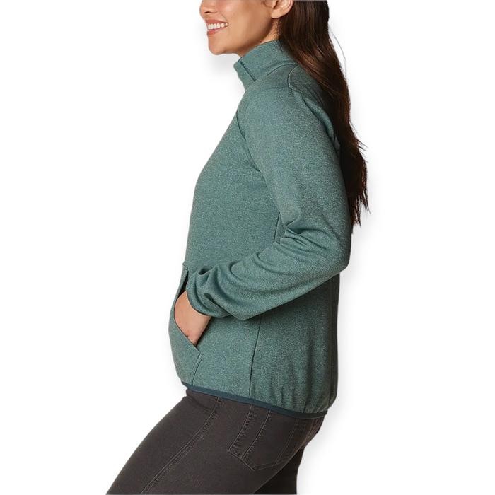 TERBARU Jaket Columbia Womens Black Col Hike Tech Fleece Full Zip Jacket Big Size BISA GOSEND