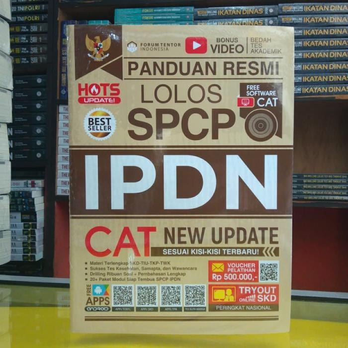 DISKON Buku Panduan Resmi lolos spcp ipdn 2020/2021