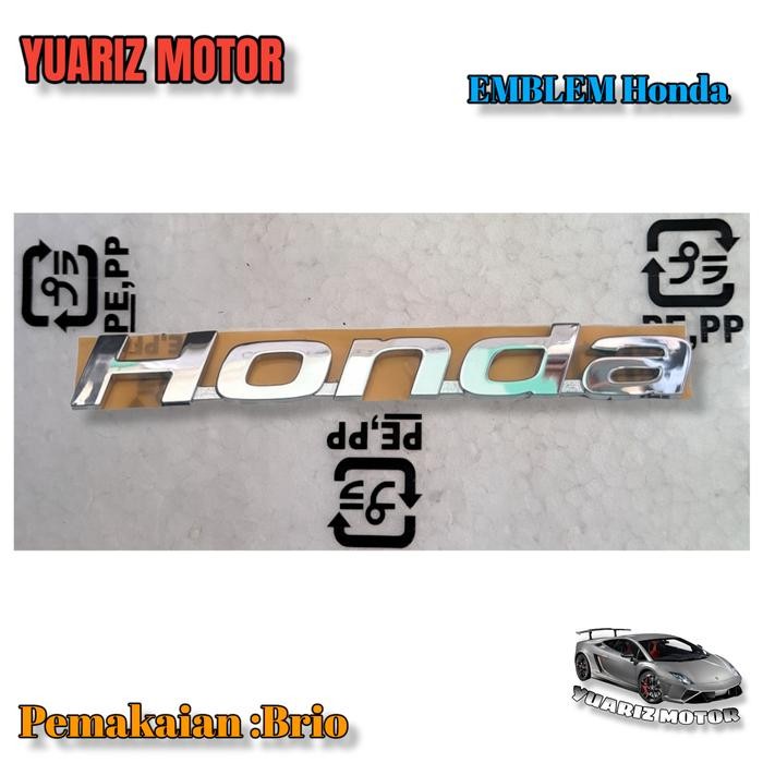 EMBLEM BRIO ORIGINAL HONDA BRIO/EMBLEM BAGASI HONDA BRIO/ EMBLEM HONDA