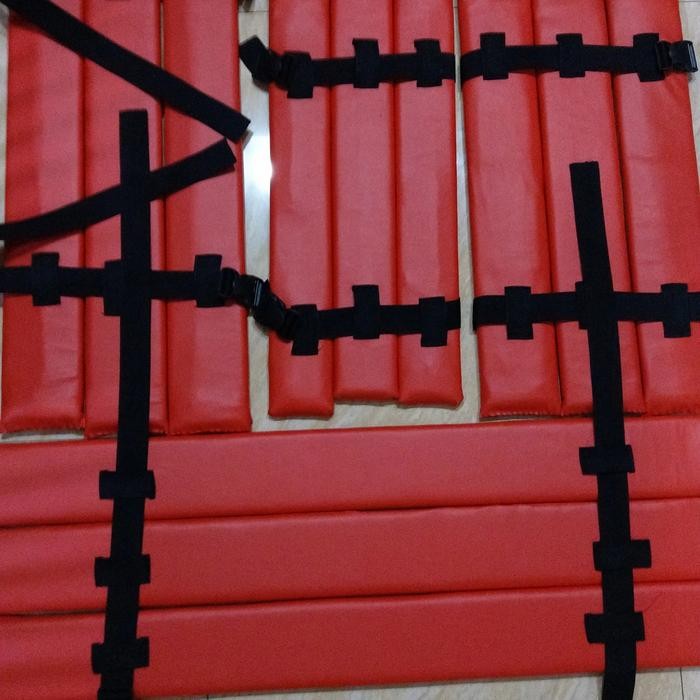 8X60 CM BIDAI SPALK TRIPLE PENYANGGA PATAH TULANG PRAMUKA KAKI TANGAN