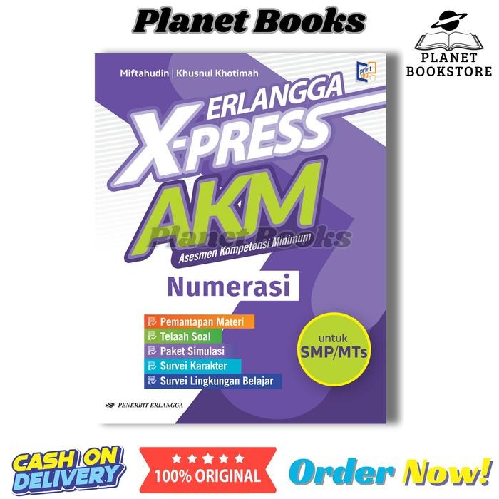 

Ready- Buku Soal Smp/Mts Penerbit Erlangga ( Erlangga Fokus Sumatif, Fokus Akm, X-Press Akm