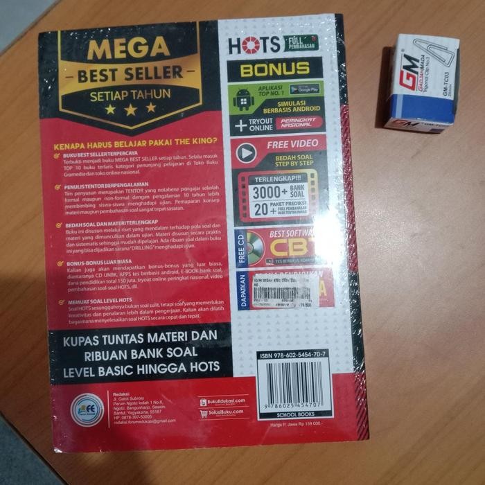 

Ready- Buku The King Bedah Kisi-Kisi Usbn Sd/Mi 2020