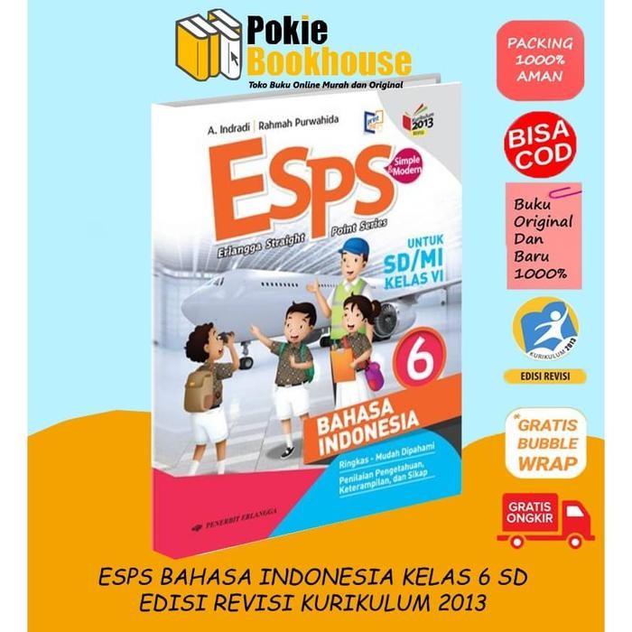 

Ready- Esps Bahasa Indonesia 6 Untuk Sd/Mi Kelas Vi ( K13N ) Erlangga