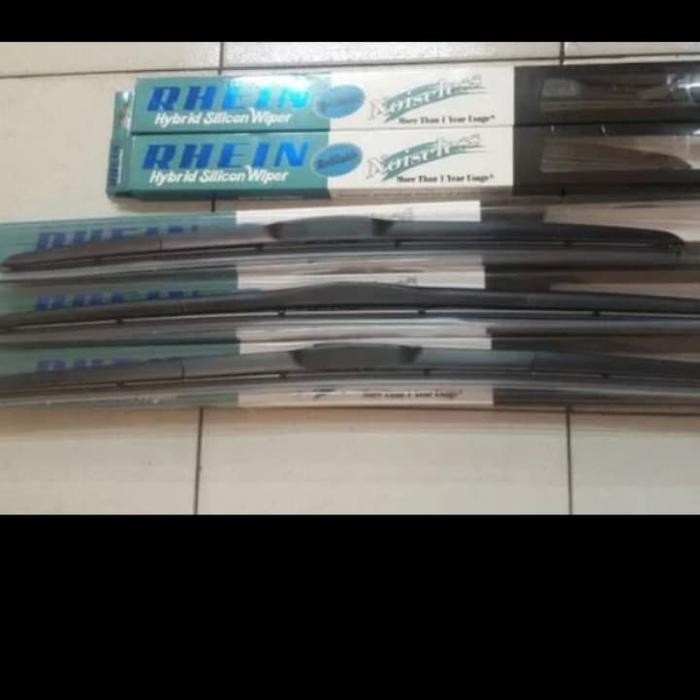 WIPER RHEIN HYBRID SILICON - UKURAN 14, 16, 18, 20, 22, 24, 26"-1 SET