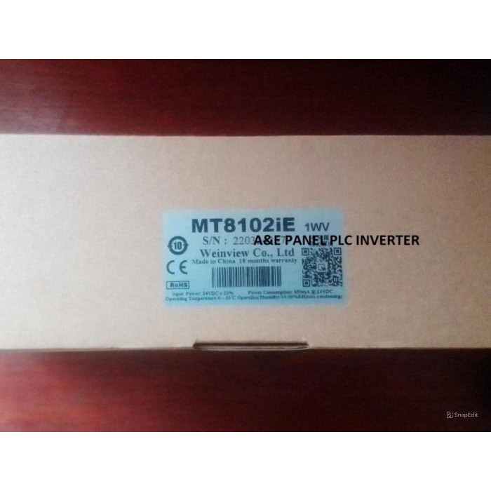 HMI WEINTEK MT8102IE WEINVIEW 10INCH 10IN 10"