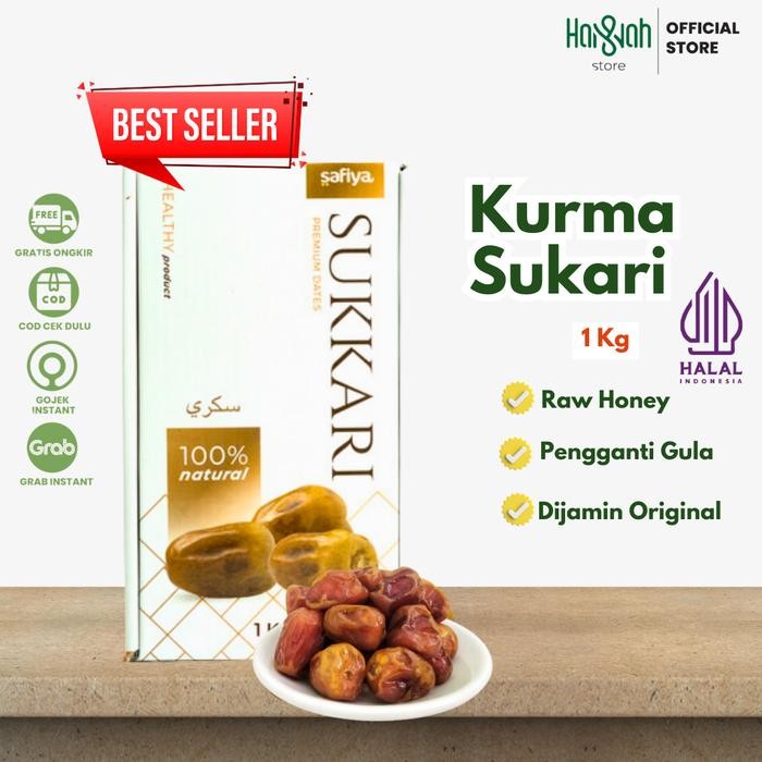 

New Kurma Sukari 1 Kg / Kurma Raja Kurma Basah Oleh Oleh Haji dan Umroh