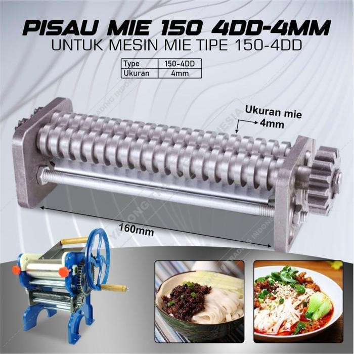 Colgate - Pisau Cutter Mesin Cetak Gilingan Mie Noodle Maker 150-4DD 4mm