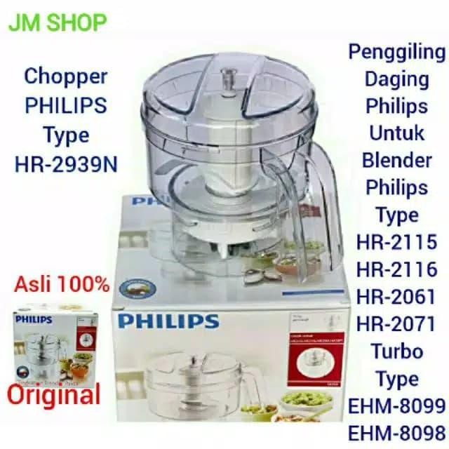 Chopper Penggiling Daging Philips HR2939