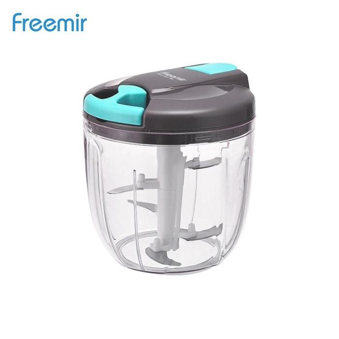 Alat Penggiling Daging dan Bumbu Blender Manual Penghalus Bawang