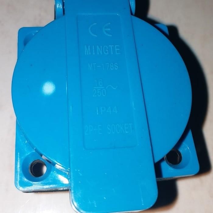[Expert] stop kontak listrik pln genset / soket contra steker ip44 16 Ampere