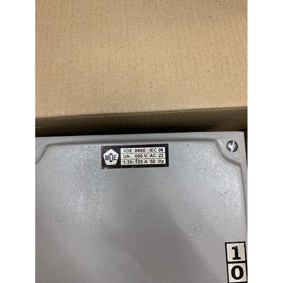 Menarik Cos Ohm Saklar Mde 125 Ampere 125A