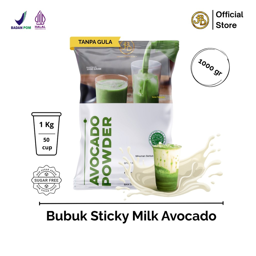 

Avocado Powder 1Kg Sticky Milk Rasa Alpukat Unik | JBD