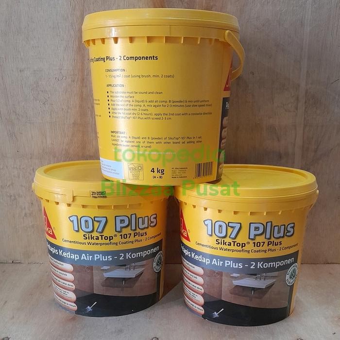 Sika Top 107 Plus 4Kg Sika Top107 Plus 2 Komponen 4 Kg Set