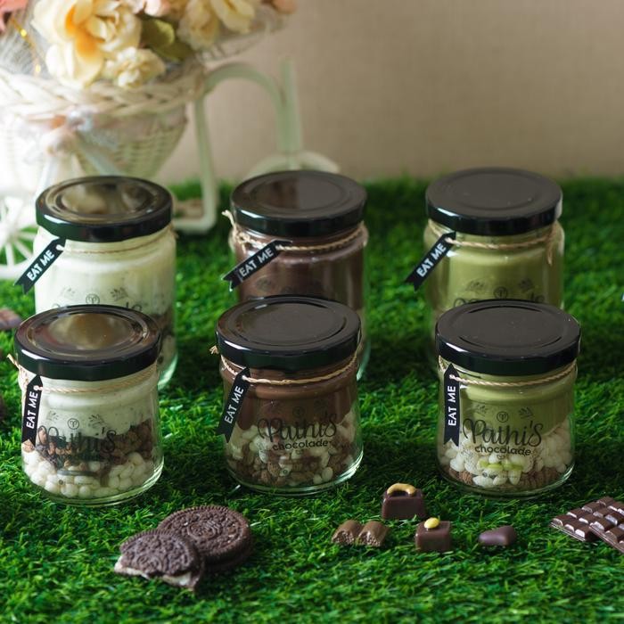 

Paket Hemat Funsize 100k Get 5 by Pathi's Chocolade Cokelat Funsize Chocolate In Jar Food Snack