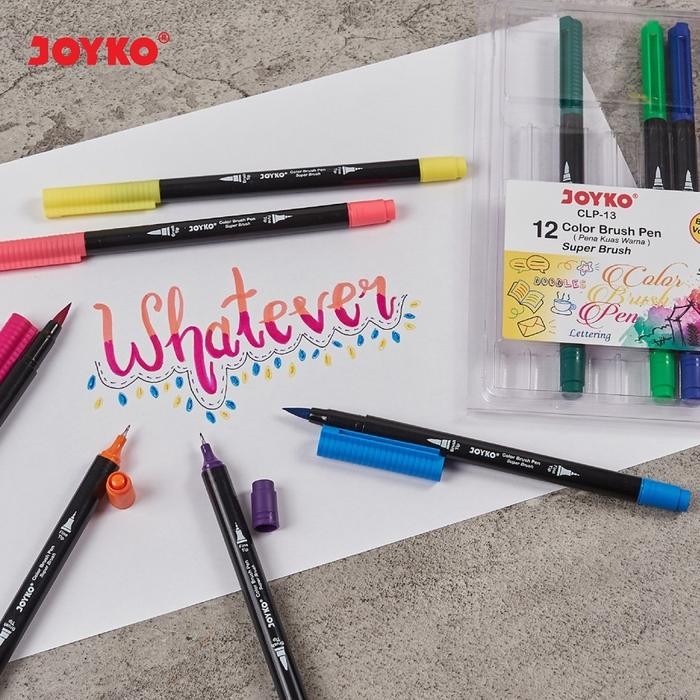 

color brush pen / pena kuas warna joyko clp-13a / 24 warna / clp 13 a kode 1172