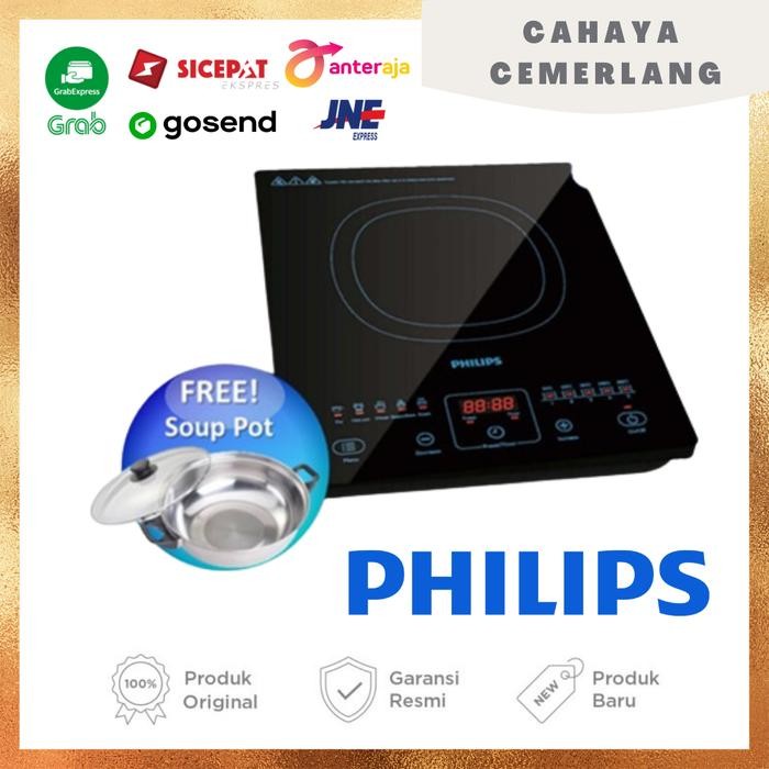 kompor induksi philips HD4932 hitam