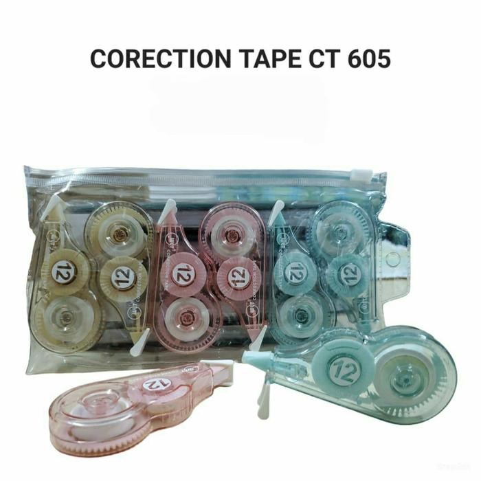 

correction tape walito/ tipe-x kertas//ct-605 kode 395