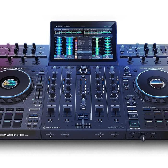 Denon DJ Prime 4+ Prime 4 Plus 100% BARU GRS