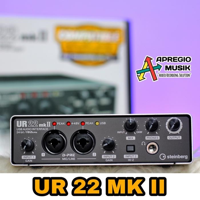 Soundcard Steinberg UR22 MK2 MKII