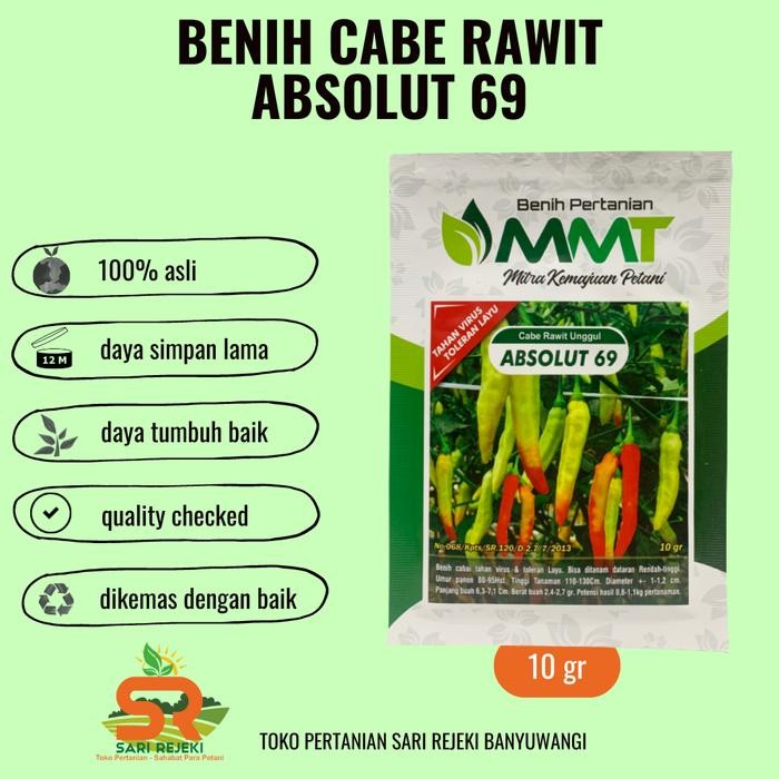 BENIH CABE RAWIT ABSOLUT 69 10GR MMT