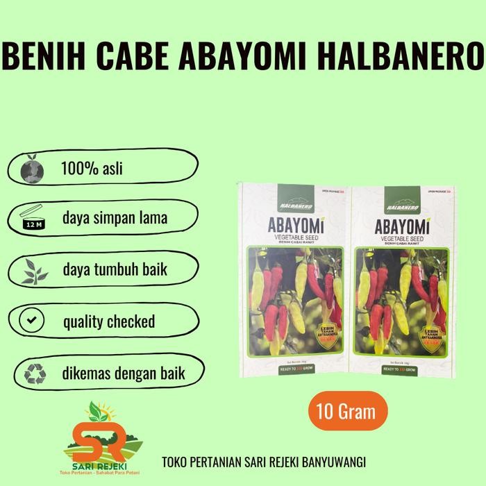 BENIH CABE ABAYOMI 10GRAM HALBANERO