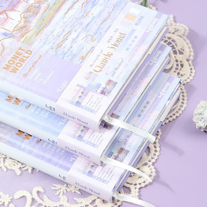 

Paper Diary A5 Lenwa Clande Monet 96 Lembar