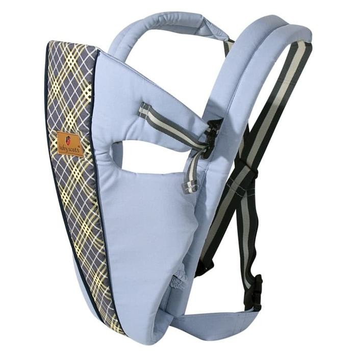 Baby Scots Gendongan Ransel Kotak - BSG3301