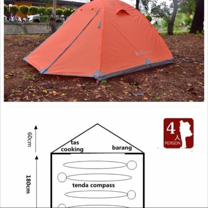 Tenda compass Alloy 3P-4P