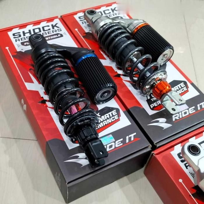 ShockBreaker Ride IT GP Premium Tabung Atas 310 330 mio scoopy vario 110 125 150 Beat Genio Fino
