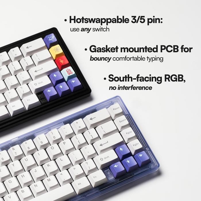 [Expert] VOYAGER68 65% 67-keys Mechanical Keyboard by Press Play