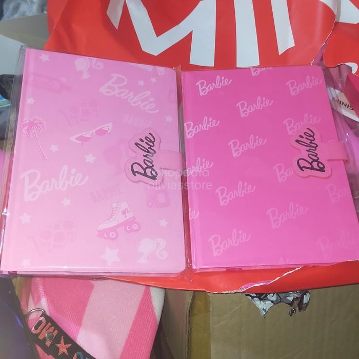 

Gas....!!!! Diary Book Noted Book Barbie Miniso X Barbie