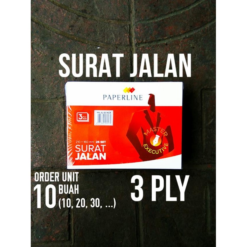 

Paperline Paperline Buku Nota Surat Jalan 3 Ply Ncr / Rangkap B3