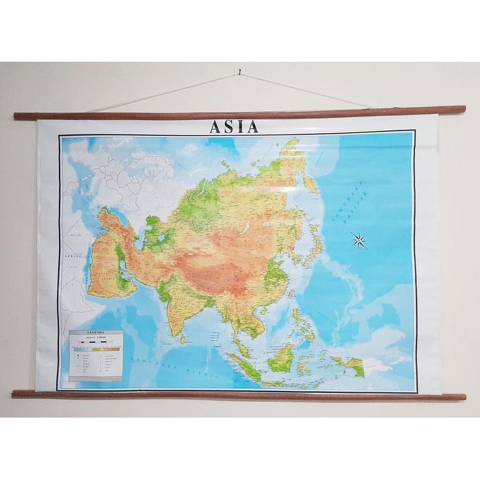 

Ready Peta Benua Asia (Bingkai)