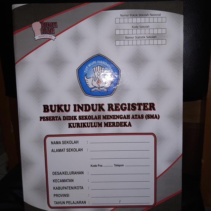 

Ready Buku Induk Register SMA, kurikulum merdeka