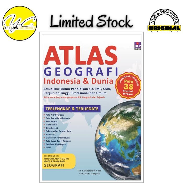 

Ready Atlas Geografi Indonesia Dan Dunia - Tim Bip